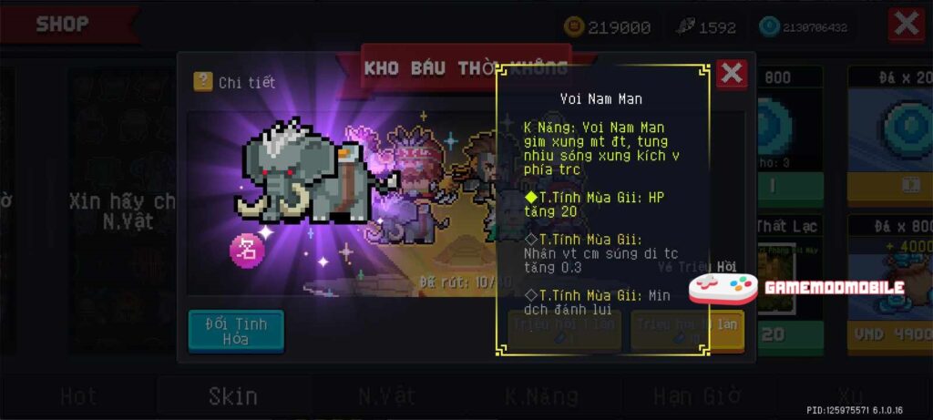 Nhiều tính năng thú vị hấp dẫn khác trong game