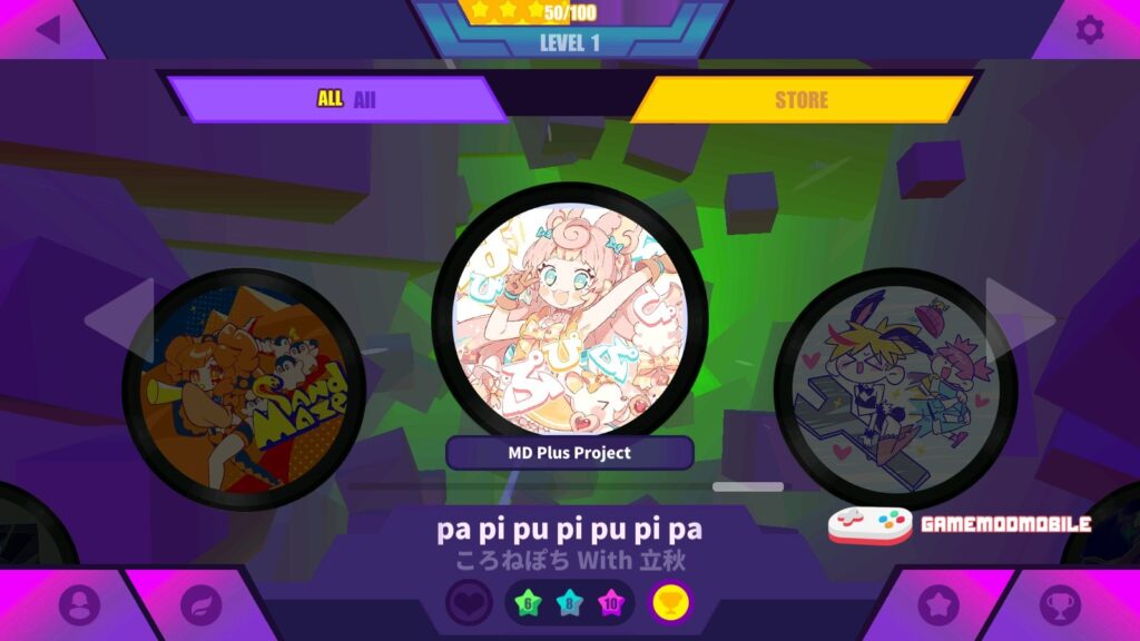 Muse Dash Mod APK mở khóa full bài nhạc