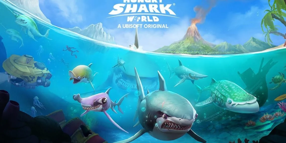 Hungry Shark World Mod APK Full tiền và kim cương (vô hạn money) mới nhất cho Android