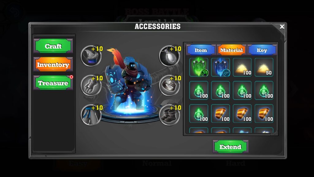 Nhân vật trong Dragon Shadow Warriors mod apk