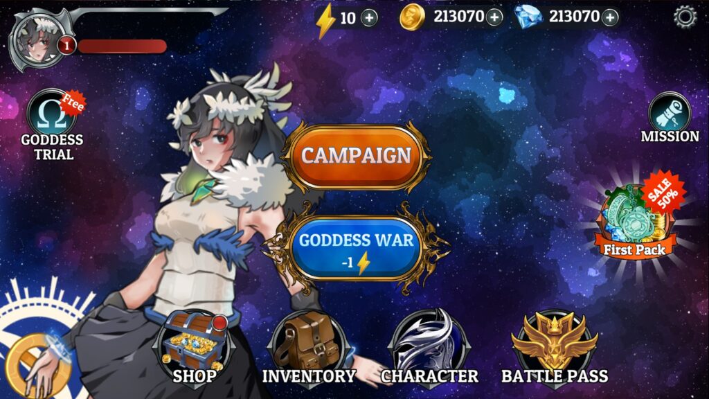 Tải ngay Goddess Archer mod apk full tiền và kim cương
