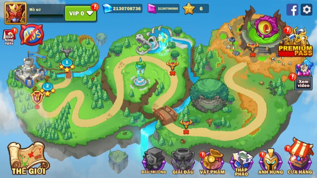 Tải ngay King of Defense 2 mod apk full tiền và kim cương