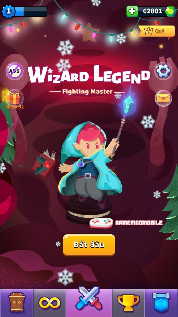 Tải ngay hack Wizard Legend mod apk full tiền và kim cương