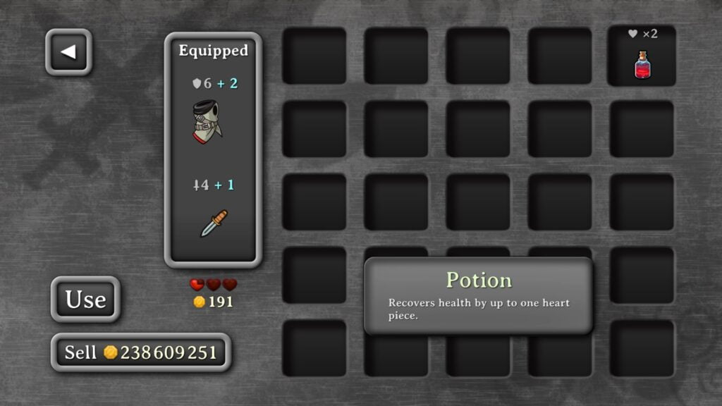 Tính năng mod bán vật phẩm máu để được full tiền trong Magic Rampage mod apk