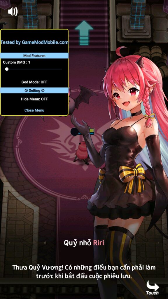 Đã chơi thử phiên bản mod menu