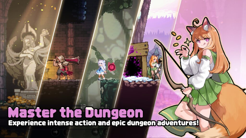 Dungeon Slasher Roguelike mod apk full tiền