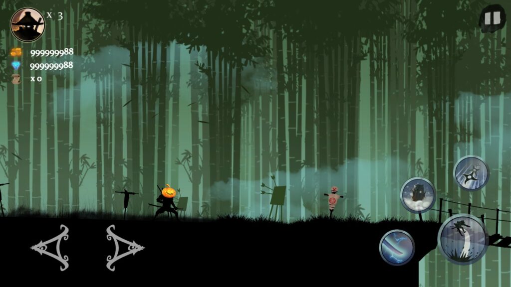 Ninja Arashi hack apk full tiền và kim cương