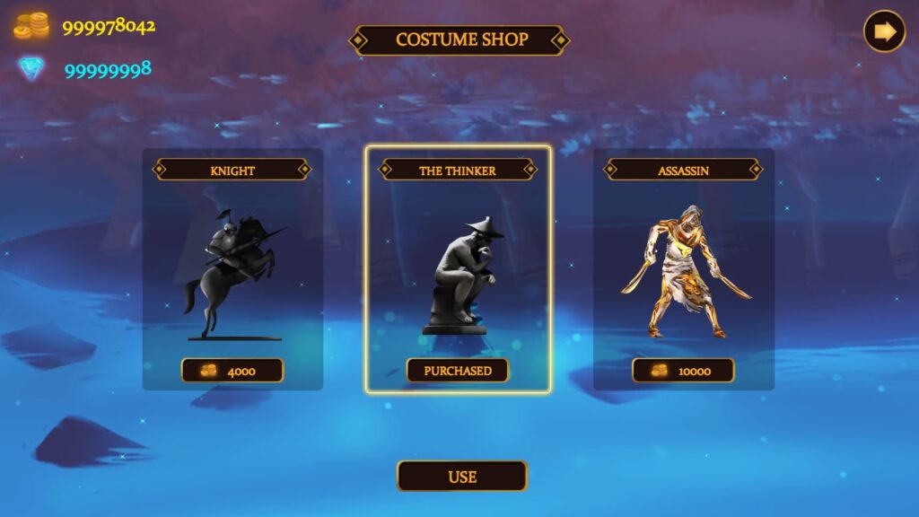 Ninja Arashi mod apk mua sắm miễn phí