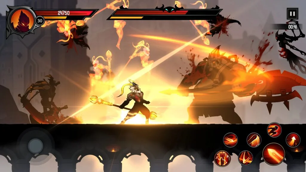 Shadow Knight Premium mod apk full nhân vật, hero