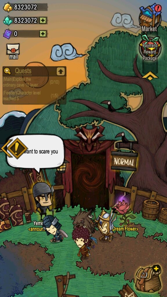Tải ngay phiên bản The Greedy Cave mod apk full tiền và kim cương mới nhất