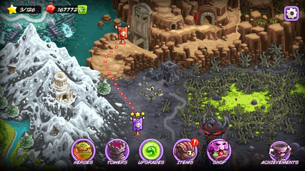 Kingdom Rush Vengeance mod apk full tiền và kim cương